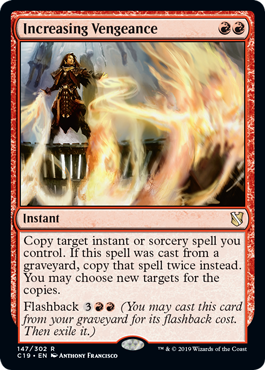 Increasing Vengeance (Commander 2019) Light Play