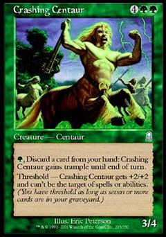Crashing Centaur (Odyssey) Medium Play