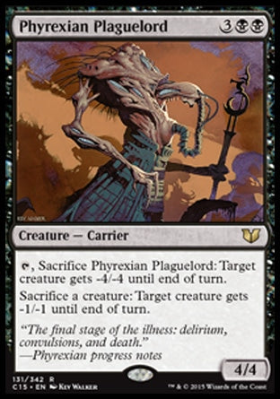 Phyrexian Plaguelord (Commander 2015) Light Play