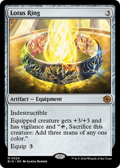 Lotus Ring (Outlaws of Thunder Junction: The Big Score) Light Play