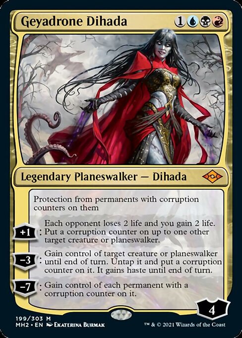 Geyadrone Dihada (Modern Horizons 2) Light Play