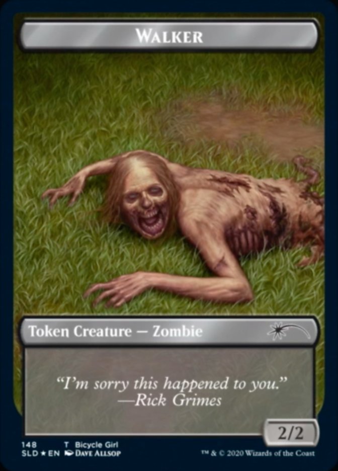 Walker Token 148 (Secret Lair) Near Mint Foil