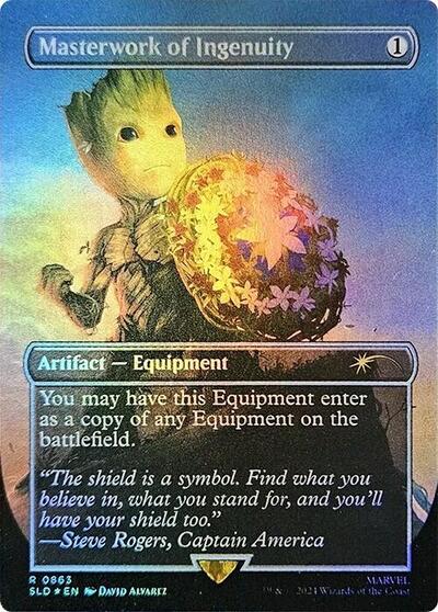 Masterwork of Ingenuity (Rainbow Foil) (Secret Lair) Light Play Foil