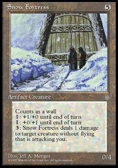 Snow Fortress (Ice Age) Medium Play