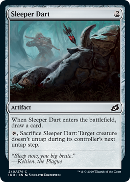 Sleeper Dart (Ikoria: Lair of Behemoths) Light Play