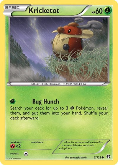 Kricketot (XY - BREAKpoint) Medium Play