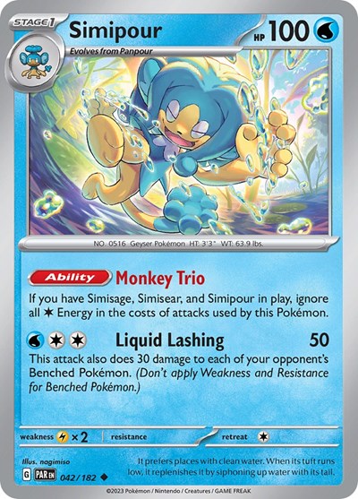 Simipour (Scarlet and Violet: Paradox Rift) Light Play