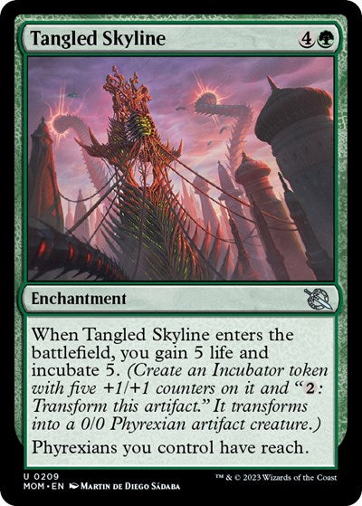 Tangled Skyline (March of the Machine) Light Play Foil