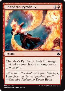 Chandra's Pyrohelix (War of the Spark) Light Play
