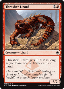 Thresher Lizard (Masters 25) Light Play