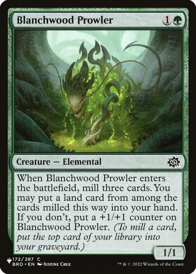 Blanchwood Prowler (The List) Light Play