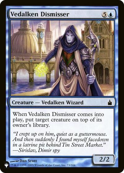 Vedalken Dismisser (The List) Light Play