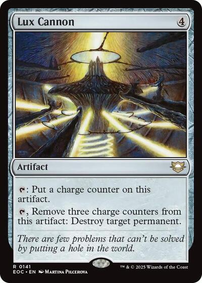 Lux Cannon (Commander: Edge of Eternities) Light Play
