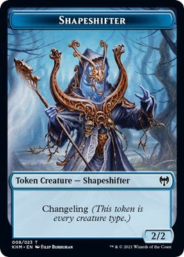 Shapeshifter Token (Kaldheim) Light Play