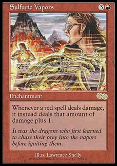 Sulfuric Vapors (Urza's Saga) Light Play