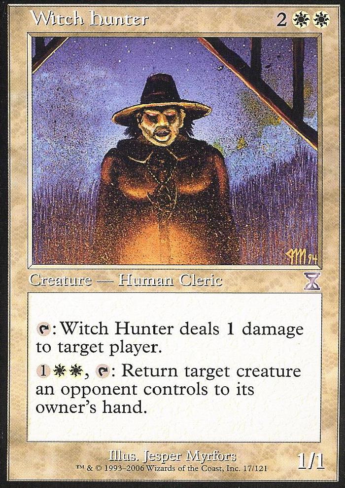 Witch Hunter (Time Spiral Time Shifted) Medium Play