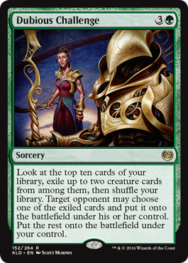 Dubious Challenge (Kaladesh) Light Play