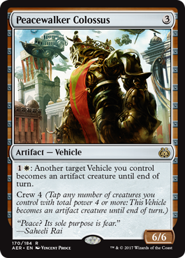 Peacewalker Colossus (Aether Revolt) Light Play