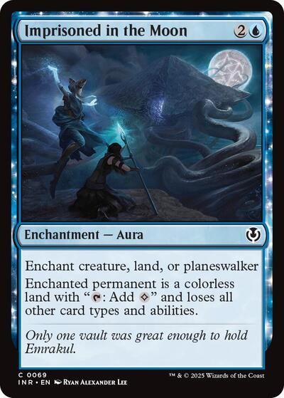 Imprisoned in the Moon (Innistrad Remastered) Light Play