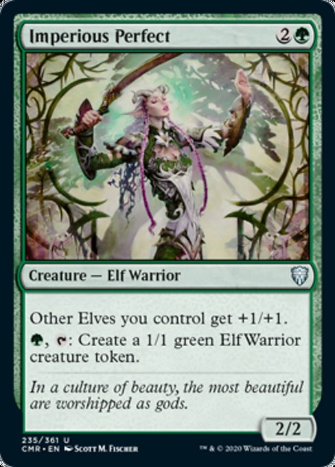 Imperious Perfect (Commander Legends) Light Play Foil