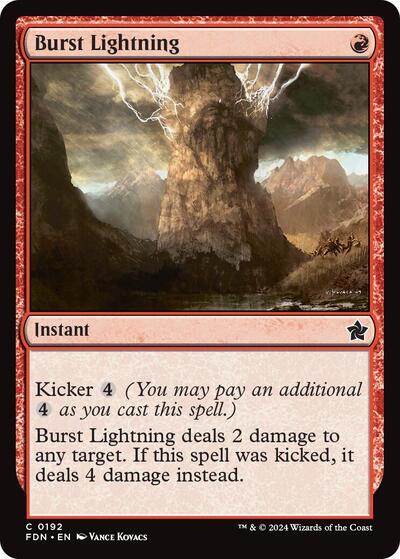 Burst Lightning (Foundations) Light Play