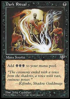 Dark Ritual (Mirage) Medium Play