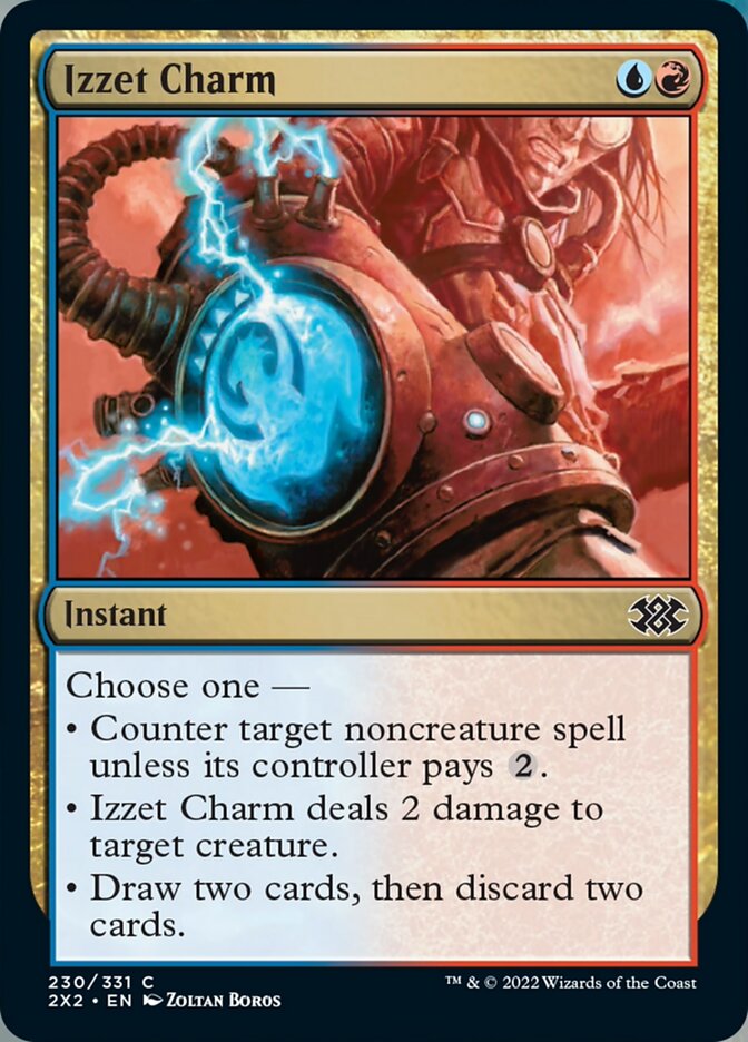 Izzet Charm (Double Masters 2022) Light Play