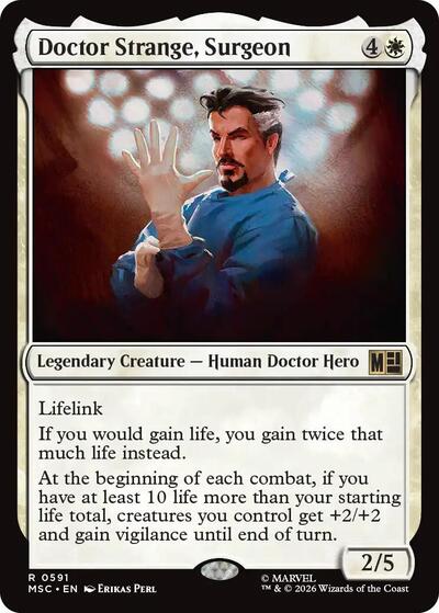 Doctor Strange, Surgeon (Commander: Marvel Super Heroes) Near Mint Foil