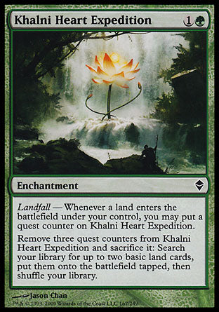 Khalni Heart Expedition (Zendikar) Medium Play