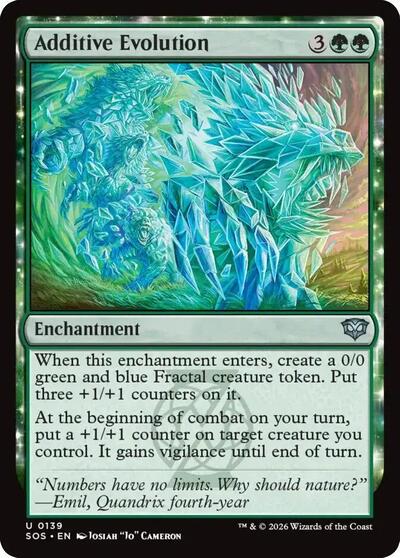Additive Evolution (Secrets of Strixhaven) Light Play