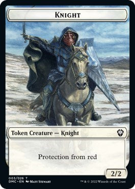 Knight Token (Dominaria United) Light Play