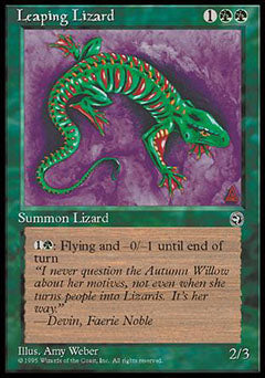 Leaping Lizard (Homelands) Light Play