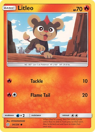 Litleo (SM - Cosmic Eclipse) Medium Play
