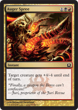 Auger Spree (Return to Ravnica) Light Play