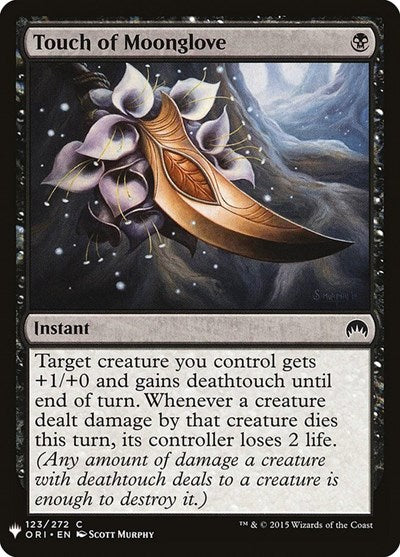 Touch of Moonglove (Mystery Booster) Light Play
