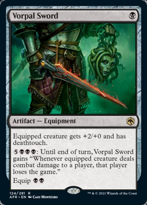Vorpal Sword (Adventures in the Forgotten Realms) Light Play