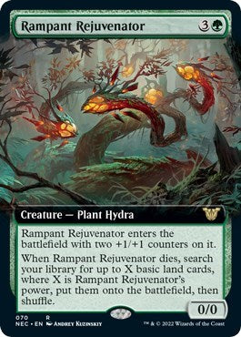 Rampant Rejuvenator (Extended Art) (Commander: Kamigawa: Neon Dynasty) Light Play