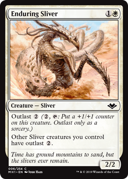 Enduring Sliver (Modern Horizons) Light Play