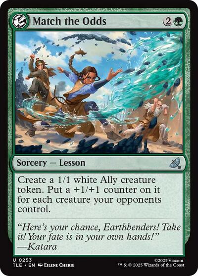 Match the Odds (Avatar: The Last Airbender: Eternal-Legal) Light Play