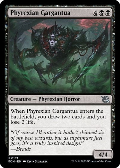 Phyrexian Gargantua (March of the Machine) Light Play