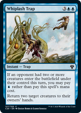 Whiplash Trap (Commander 2020 Ikoria) Light Play