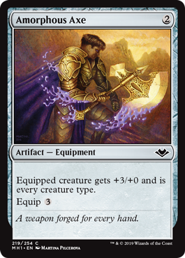 Amorphous Axe (Modern Horizons) Light Play