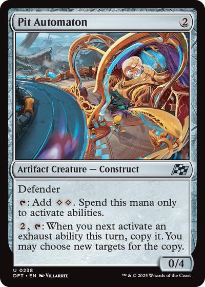 Pit Automaton (Aetherdrift) Light Play