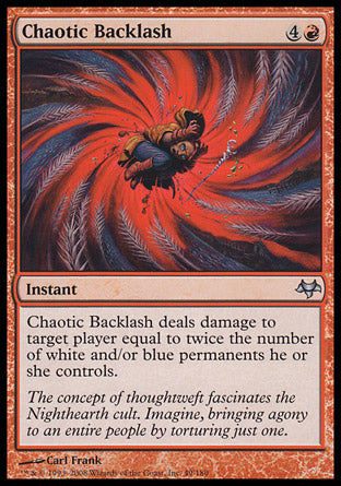 Chaotic Backlash (Eventide) Light Play