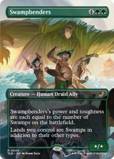 Swampbenders (Borderless) (Avatar: The Last Airbender: Eternal-Legal) Light Play Foil