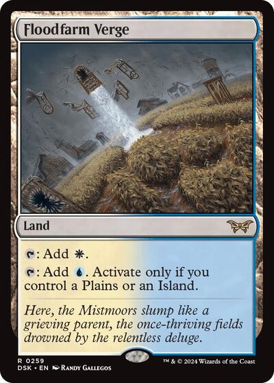 Floodfarm Verge (Duskmourn: House of Horror) Near Mint