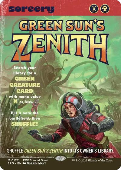 Green Sun's Zenith (Showcase) (Special Guests) Light Play