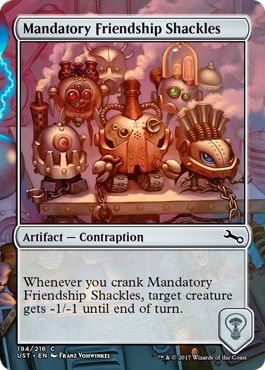 Mandatory Friendship Shackles (Unstable) Light Play