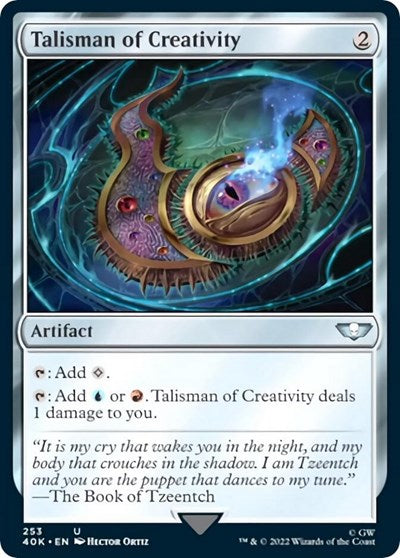 Talisman of Creativity (Universes Beyond: Warhammer 40K) Light Play