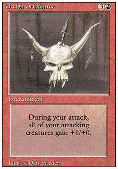 Orcish Oriflamme (Revised) Medium Play